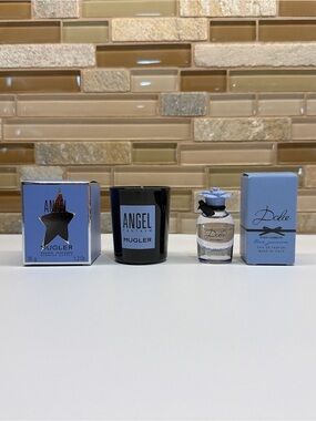 Brand New Luxury Mini Gift Set - Mugler & Dolce & Gabbana
